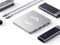 La station d'accueil 8-en-1 Inateck DK2001 pour iMac 24 M1 2021 comprend un boîtier SSD. (Image source : Inateck)