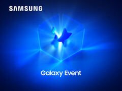 Invitation de Samsung pour son prochain événement Galaxy Unpacked. (Source de l'image : Samsung - édité)