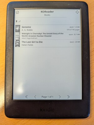 KOReader transformera votre Kindle en un monstre de l'ebook, vous donnant accès à une série de formats de livres non pris en charge par Amazon (Image Source : Notebookcheck)