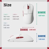Dimensions du Keychron G4