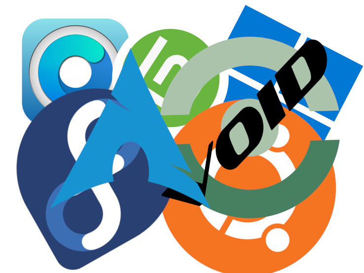 Il existe de nombreuses distributions Linux, mais l'expérience globale est largement la même. (Source de l'image : logos des systèmes d'exploitation - Canonical, Microsoft et autres, avec modifications)