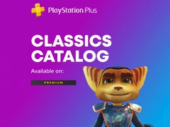 Catalogue PS Plus Premium Classics avec le jeu Ratchet & Clank sur PS3 (Image source : Sony PlayStation avec modifications)