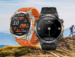 La smartwatch Rollme GT3S (photo) sera disponible en deux couleurs - noir et argent - avec des bracelets en silicone noir et orange respectivement. (Source de l&#039;image : Rollme)