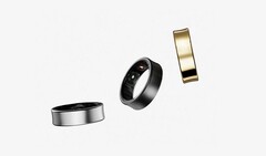 Le Samsung Galaxy Ring est disponible en argent, en or et en noir. (Source de l'image : Samsung)