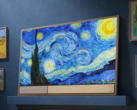 Le Hisense Mural TV R8K imite les œuvres d'art. (Source de l'image : Hisense)