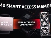 La mémoire intelligente (Smart Access Memory) pourrait améliorer les performances d'un plus grand nombre de configurations matérielles (Source de l'image : AMD)