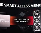 La mémoire intelligente (Smart Access Memory) pourrait améliorer les performances d'un plus grand nombre de configurations matérielles (Source de l'image : AMD)