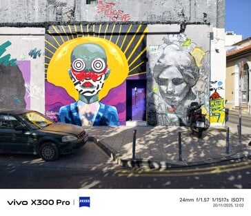 Vivo X300 Pro : Échantillon de photos