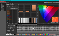 ColorChecker après calibration