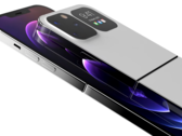 Rendu d'un iPhone pliable. (Source : LetsGoDigital)