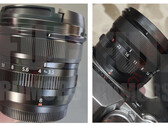 Les images divulguées de l'objectif Fujinon XF8mm f/3.5 R WR révèlent une taille compacte et une bague d'ouverture manuelle. (Source de l'image : Fuji Rumors)