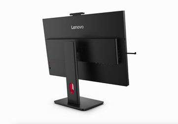 Vue arrière du nouveau moniteur Lenovo ThinkVision T32UD.