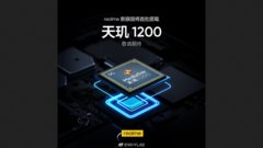 Une fuite de l'affiche Realme/Dimensity 1200. (Source : Weibo)