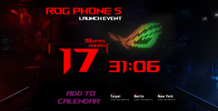 Le ROG Phone 5 sera bientôt lancé. (Source : Asus)