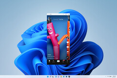 la prise en charge des applicationsAndroid dans Windows 11 fait l'objet de tests internes en vue d'une future version. (Image Source : Microsoft)