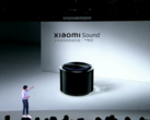 Le PDG de Xiaomi et la nouvelle enceinte Sound. (Source : Xiaomi)