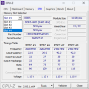 CPU-Z : SPD