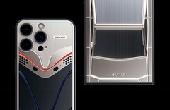 L&#039;iPhone 15 Pro Max ( Apple ) et le Samsung Galaxy S24 Ultra ont été transformés par Caviar. (Image : Caviar)