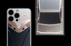 L'iPhone 15 Pro Max ( Apple ) et le Samsung Galaxy S24 Ultra ont été transformés par Caviar. (Image : Caviar)