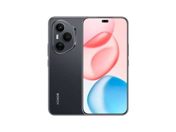 Honor 400 Pro en noir nuit. (Source de l'image : Honor)