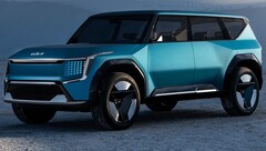 El Kia EV9 estará disponible en Estados Unidos en la segunda mitad de 2023. (Fuente de la imagen: Kia)