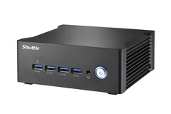 Shuttle a présenté de nouveaux mini-PC équipés de puces Intel (Source de l'image : Shuttle)