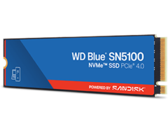 WD Blue SN5100 NVMe : stockage PCI Express 4.0 plus rapide, prix plus élevés (Source : SanDisk)