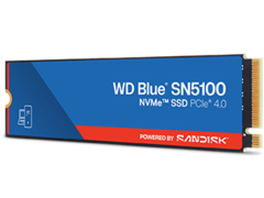WD Blue SN5100 NVMe : stockage PCI Express 4.0 plus rapide, prix plus élevés (Source : SanDisk)