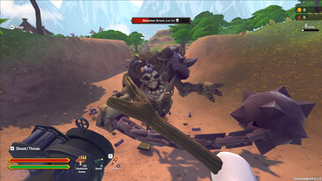 En image : une capture d’écran de The RPG.