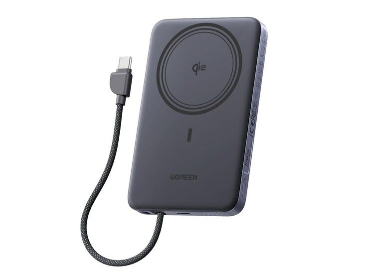 La banque d'énergie magnétique ultra-mince Ugreen MagFlow Air Qi2