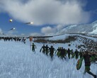 Une image montrant deux armées différentes dans Total War : Rome Remastered.
