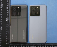 Le Xiaomi 13T Pro sera disponible en deux couleurs. (Source de l'image : NCC via @Sudhanshu1414 - édité)