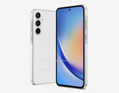 Le Galaxy A35 5G devrait présenter quelques changements de design par rapport à son prédécesseur. (Source de l&#039;image : @OnLeaks &amp;amp; MySmartPrice)