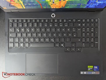 Clavier et pavé tactile