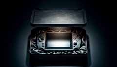 La Nintendo Switch 2 aurait été cachée dans une boîte pour permettre de la dimensionner. (Image générée par DallE3.)