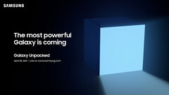 La prochaine soirée Galaxy Unpacked est prévue pour le 28 avril. (Image : Samsung)