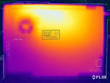 Test de résistance aux températures de surface (en bas)
