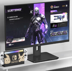 L'AOC Q27E12C est bon marché mais offre de nombreuses fonctionnalités. (Source de l'image : AOC)