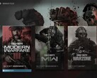 Le lanceur Call of Duty HQ avec Modern Warfare 2 et 3 est montré (Image source : Activision)