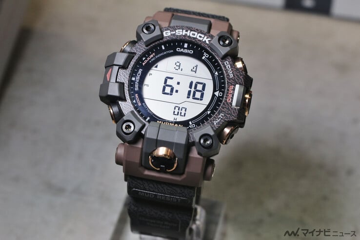 La montre Casio G-Shock Mudman GW-9502KJ-8. (Source de l'image : MyNavi News)