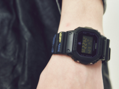 La montre Casio G-Shock x Converse Tokyo DW-5600X (photo) a été lancée au Japon. (Source de l'image : Converse Tokyo)