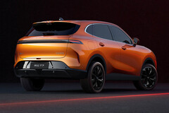 Le SUV T7, avec une garantie à vie Rhino sur la batterie.