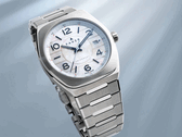 La variante Farer Integra Perlarum (nacre) offre une réserve de marche de 56 heures (Image source : Farer)