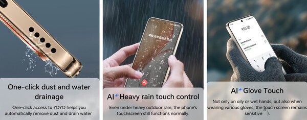 Le Honor X70 Refresh Edition est doté de nombreuses fonctionnalités, dont un mode gant.