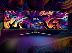 MSI a lancé le MPG 491CQP QD-OLED en Chine. (Source de l'image : MSI)