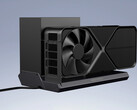 La DEG2 est équipée d'OCuLink et de Thunderbolt 5. En photo : le dock eGPU DEG1. (Source de l'image : Minisforum - édité)
