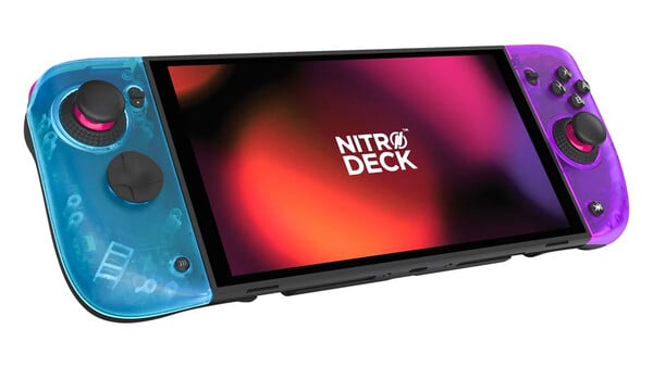 La Nitro Deck 2 LRG Fusion Limited Edition possède une coque translucide, mais de différentes couleurs. (Source de l'image : Limited Run Games)