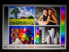Grands angles de vision IPS. Les couleurs et le contraste se dégradent plus facilement par rapport aux écrans mini-LED