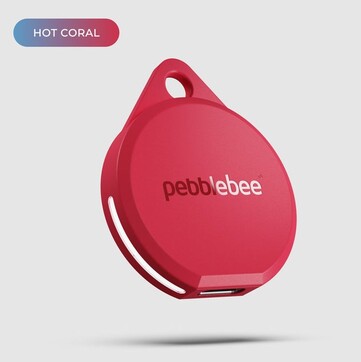 Pebblebee Clip 5 édition limitée, variante Hot Coral.