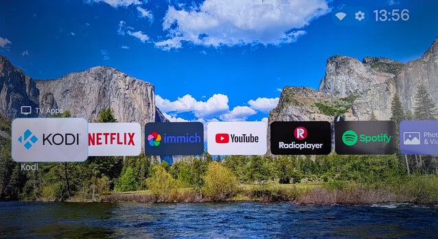 Projectivy Launcher offre une interface épurée pour votre Google TV, mais il y a quelques étapes supplémentaires à suivre pour obtenir une expérience optimale. (Source d'image : Notebookcheck)